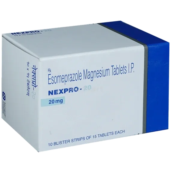 nexpro 20mg tablet 15's